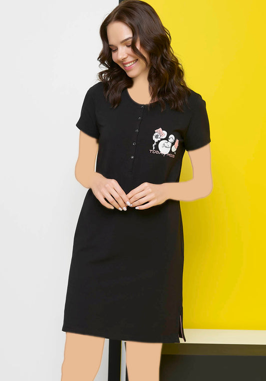 S&L Short Sleeve Nighty