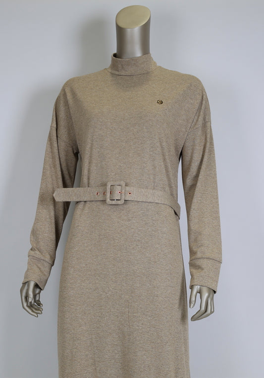 فستان طويل الأكمام من S&L