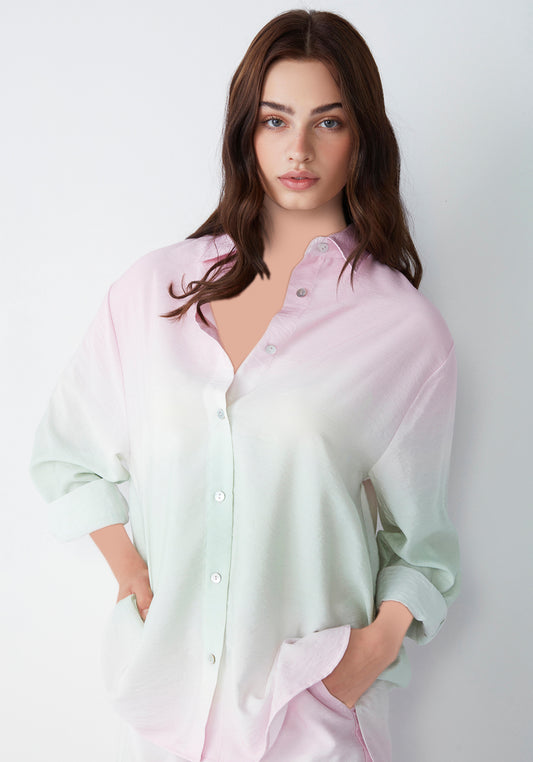 طقم شورت بأزرار وياقة من S&L