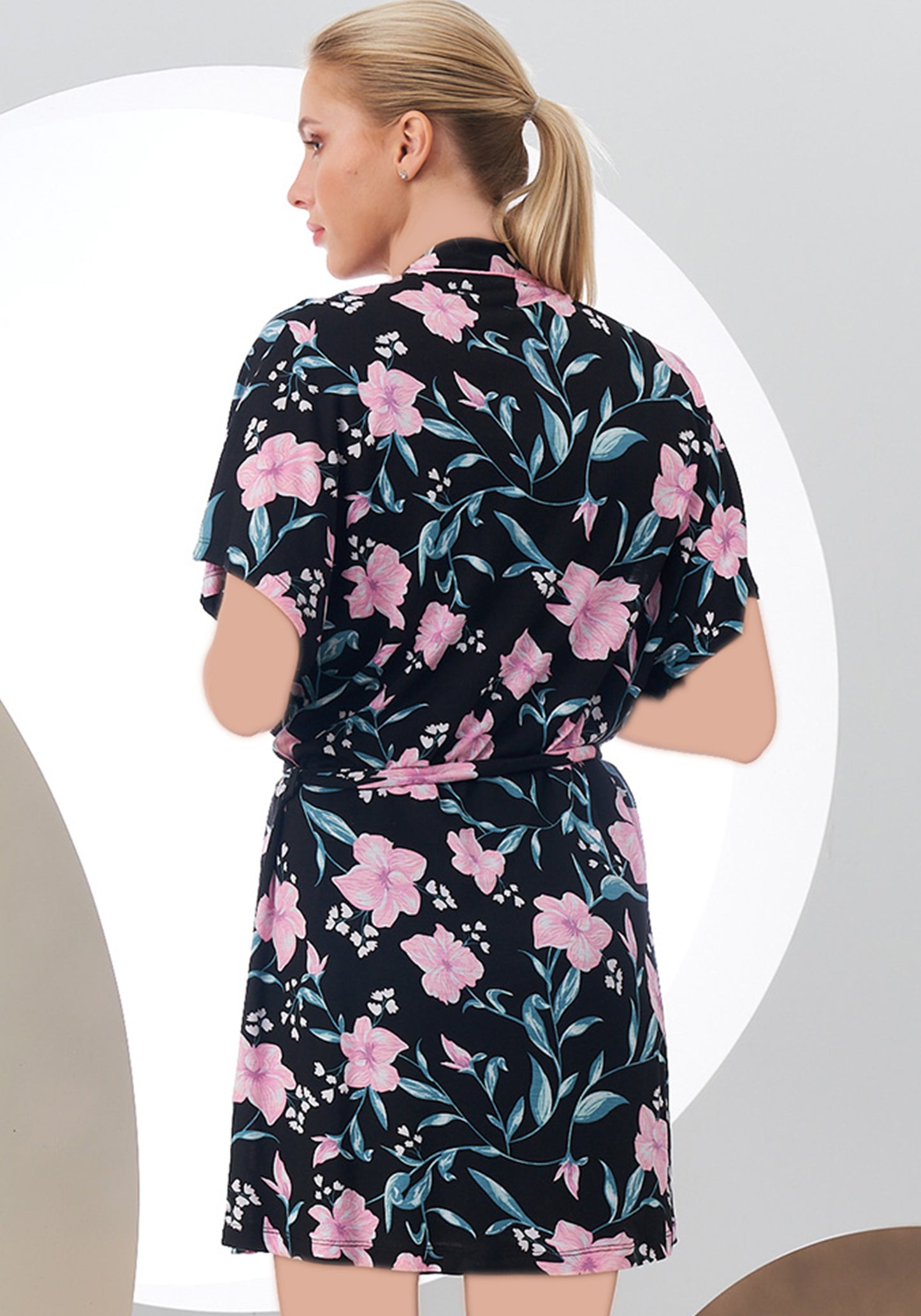 طقم رداء بأكمام قصيرة من S&L