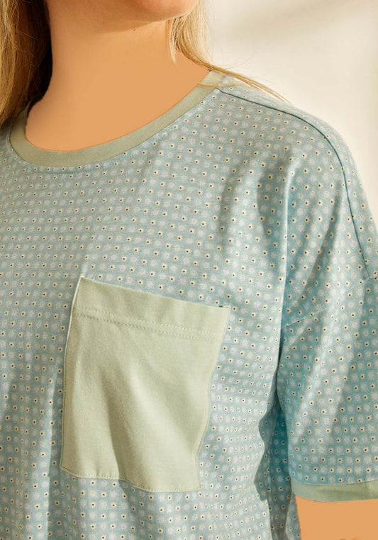 طقم شورت S&L Flower