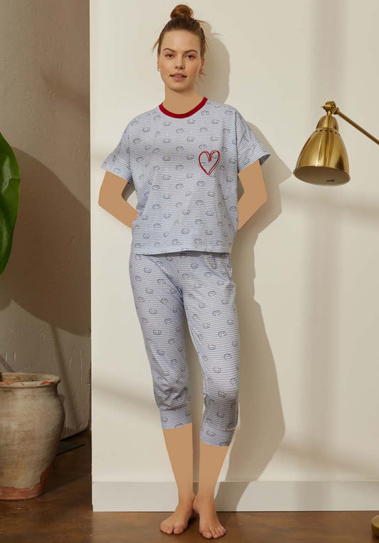 S&L Blue Stripes Pajama