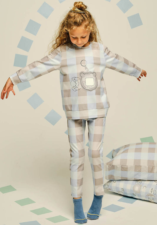 BBY Girls Long Sleeve Pajama