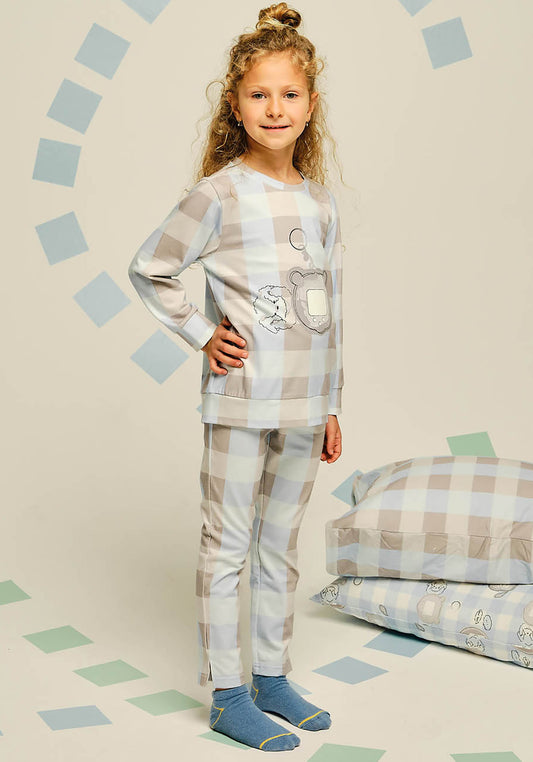 BBY Girls Long Sleeve Pajama