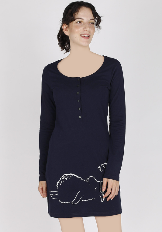 S&L Long Sleeve Nighty