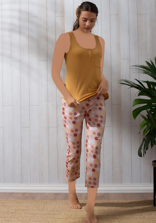 بيجامة بدون أكمام من S&L