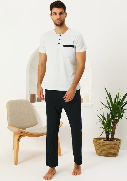 Men Short Sleeve Pajama
