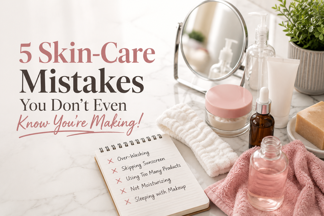 5 Skin-Care Mistakes You Don't Even Know You're Making!