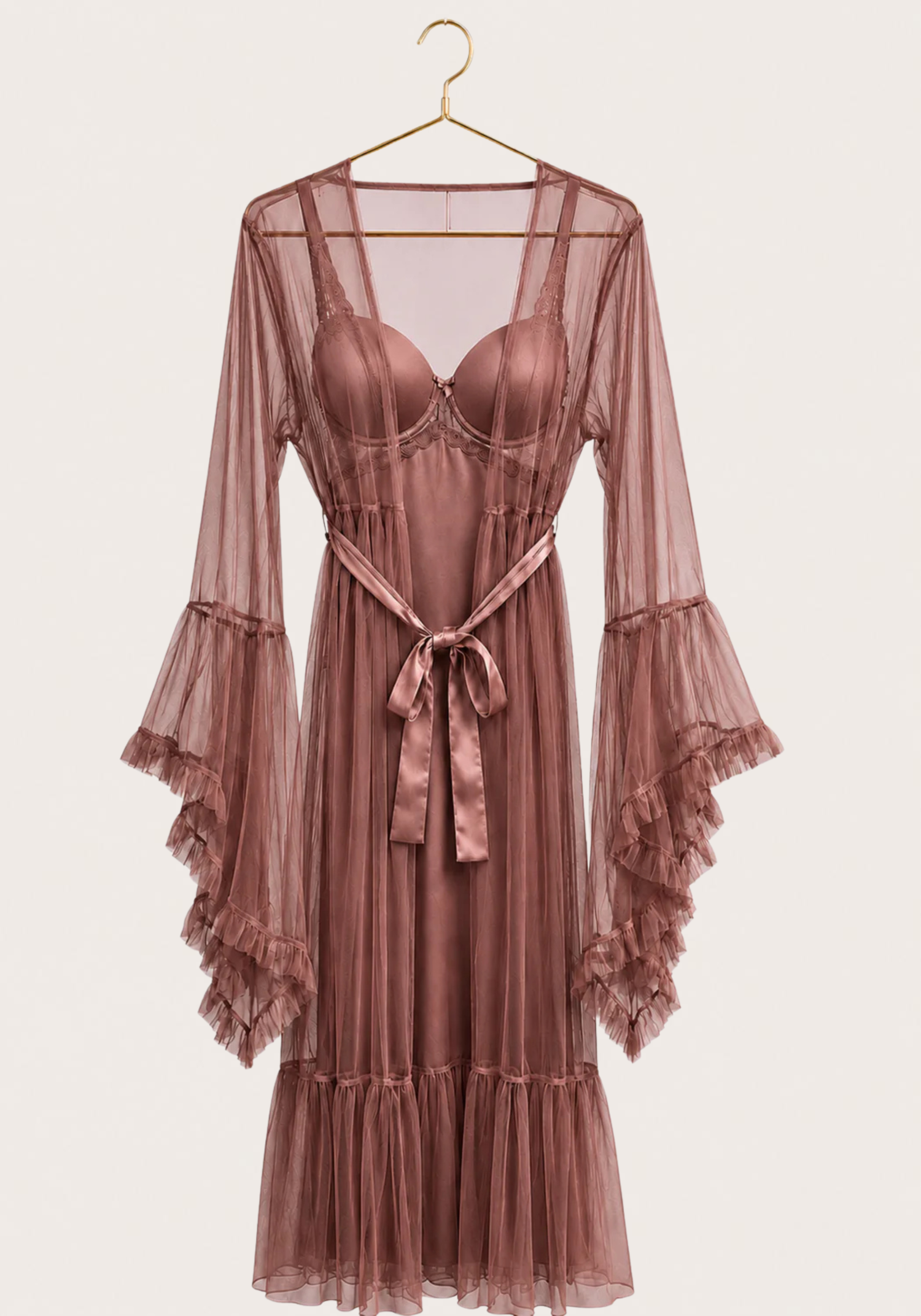 Lingerie Long Robe Sets
