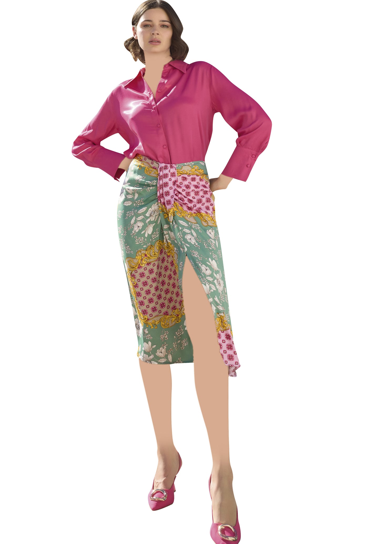 طقم تنورة S&amp;L