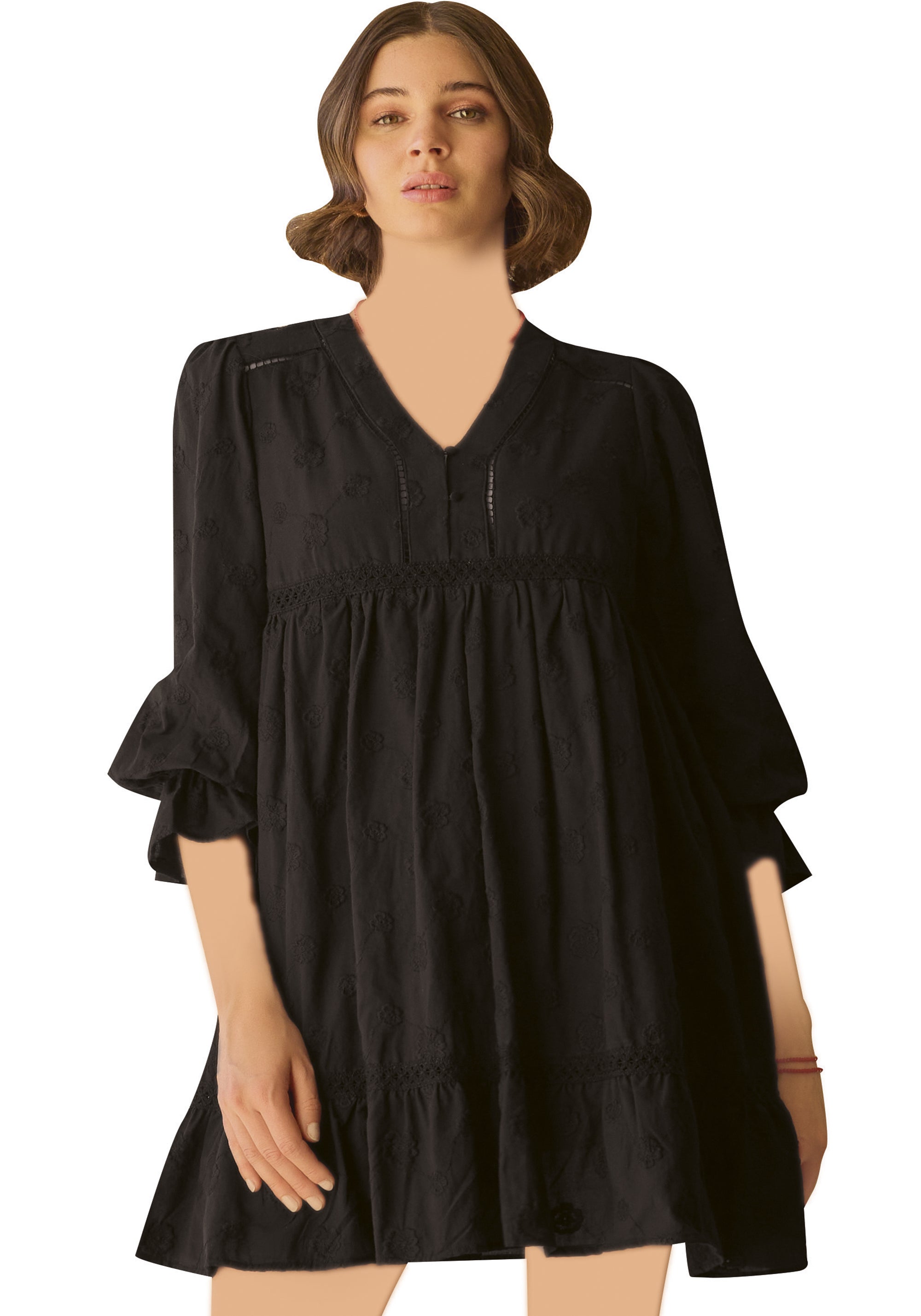 Layla Black Short Dress. main image 1