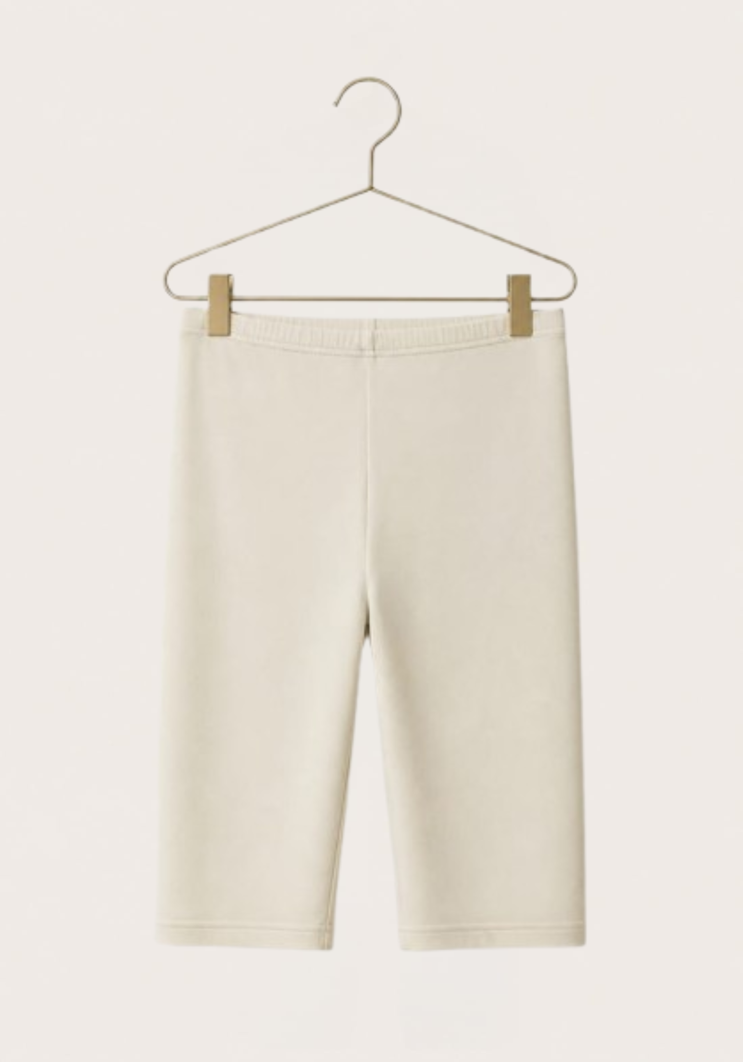 Daily Plain Knee Length Leggings