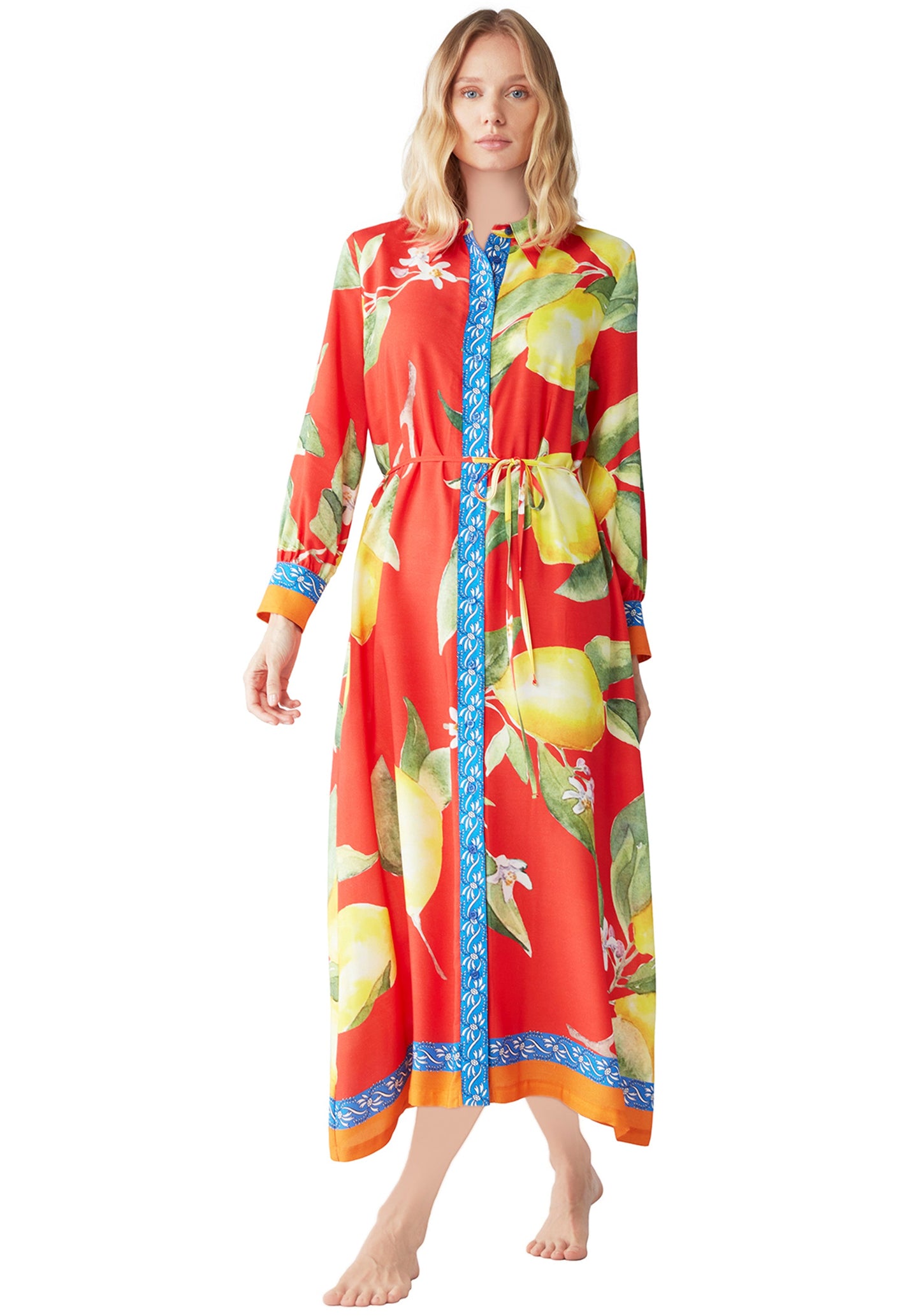 فستان طويل من S&amp;L