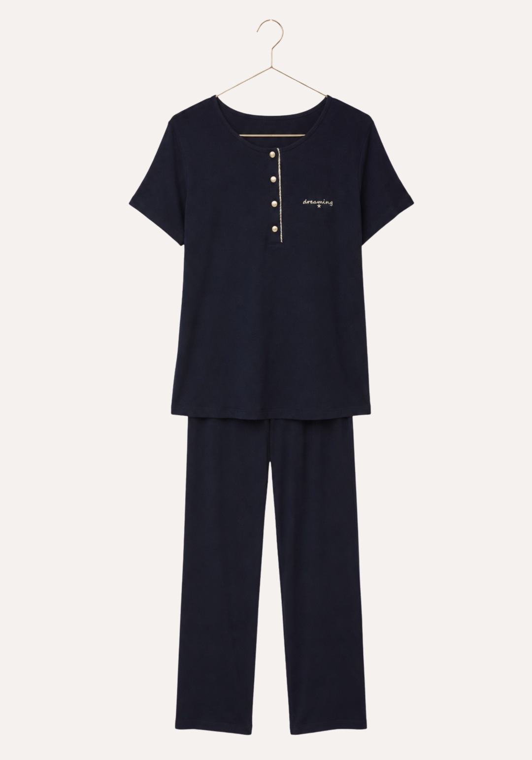 Viscose Lycra Short Sleeve Top And Pant Set