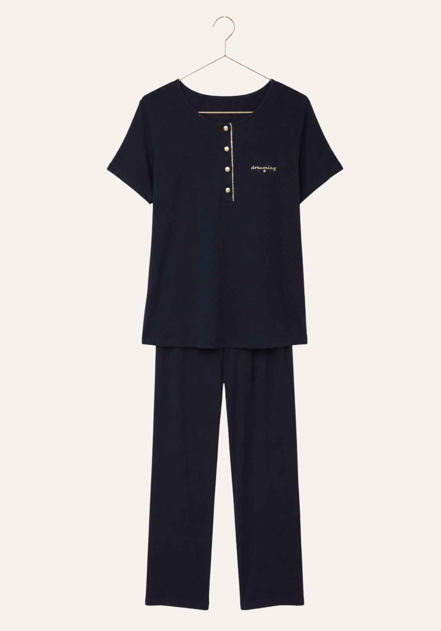 Viscose Lycra Short Sleeve Top And Pant Set