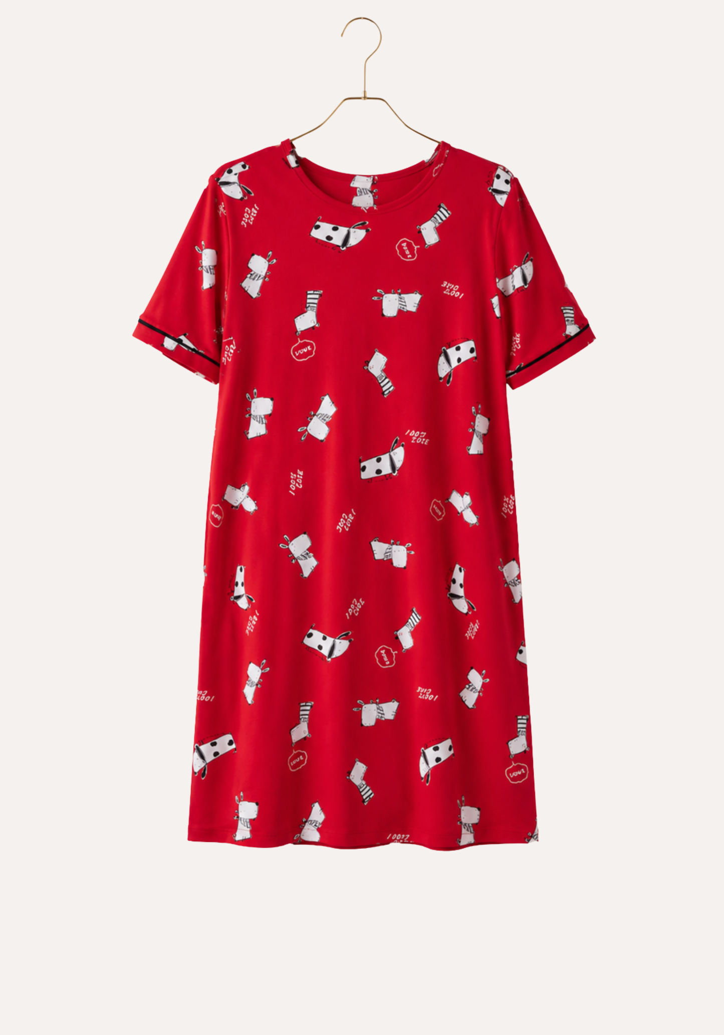 Cotton Short Sleeve Nightgown