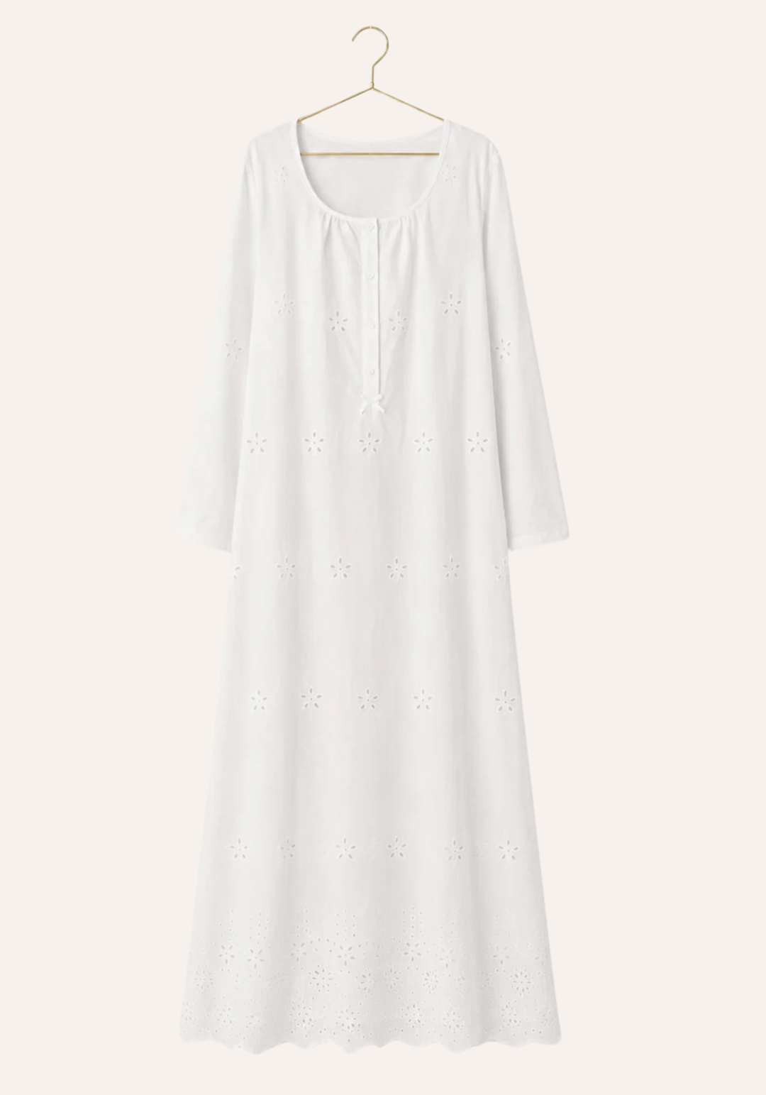 Maternal Cotton Long Robe Set