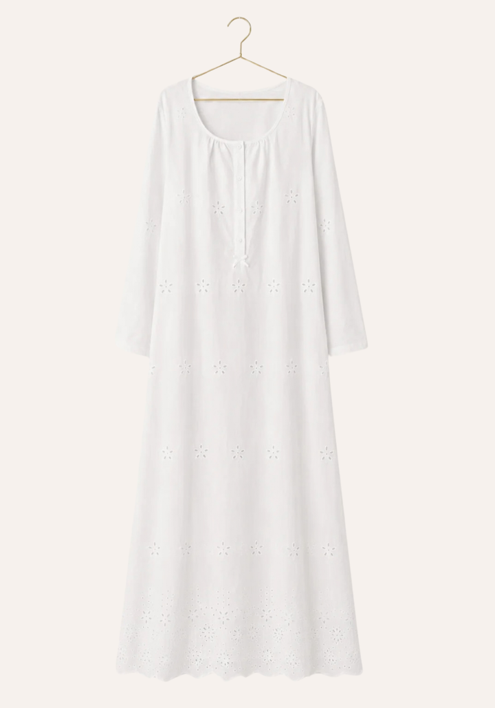 Maternal Cotton Long Robe Set