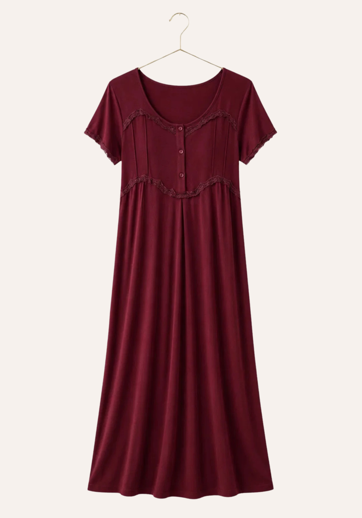 Maternal Long Robe Set