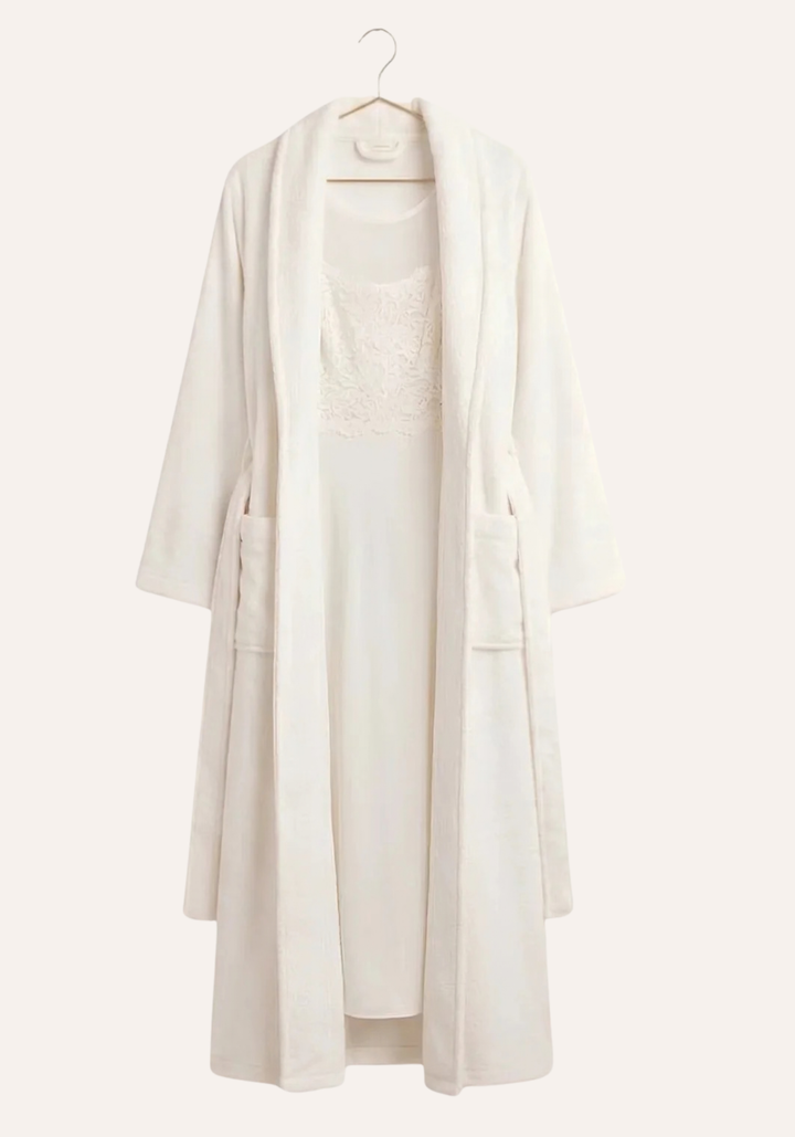 Maternal Long Robe Set