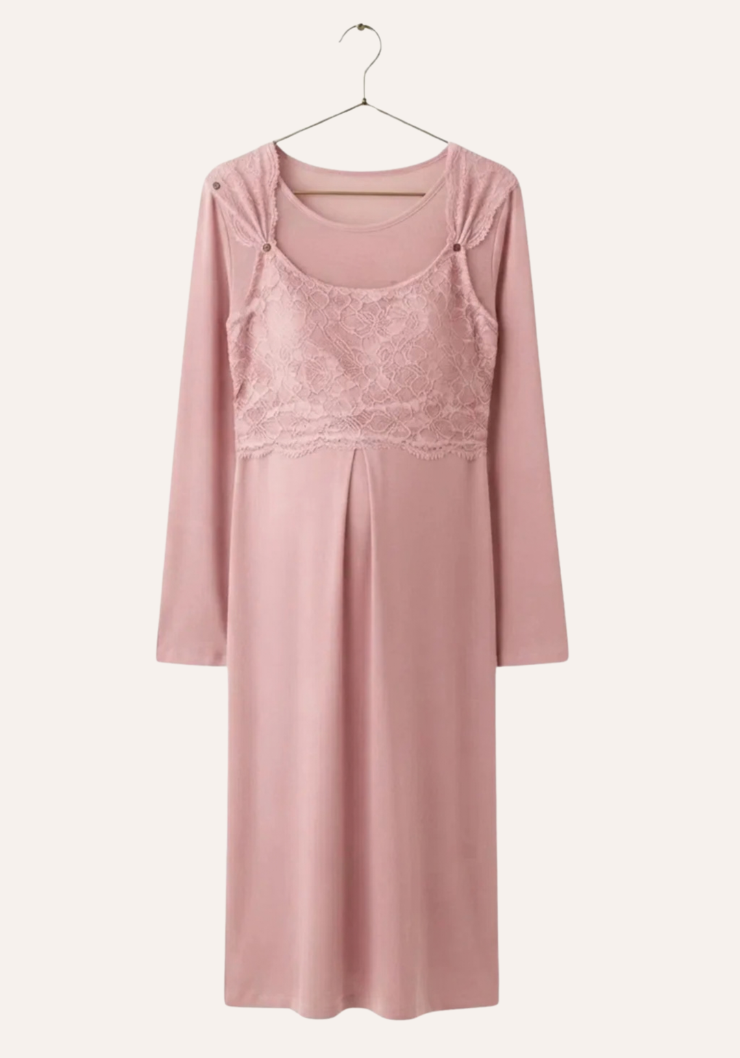 Maternal Long Robe Set