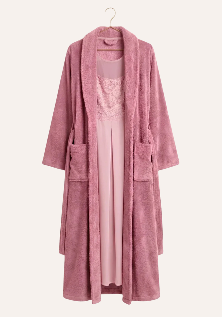 Maternal Long Robe Set