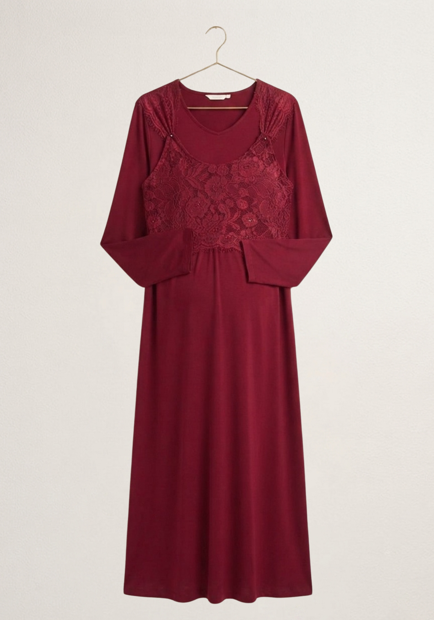 Maternal Long Robe Set