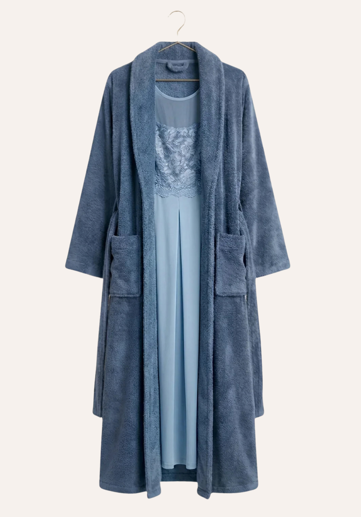 Maternal Long Robe Set