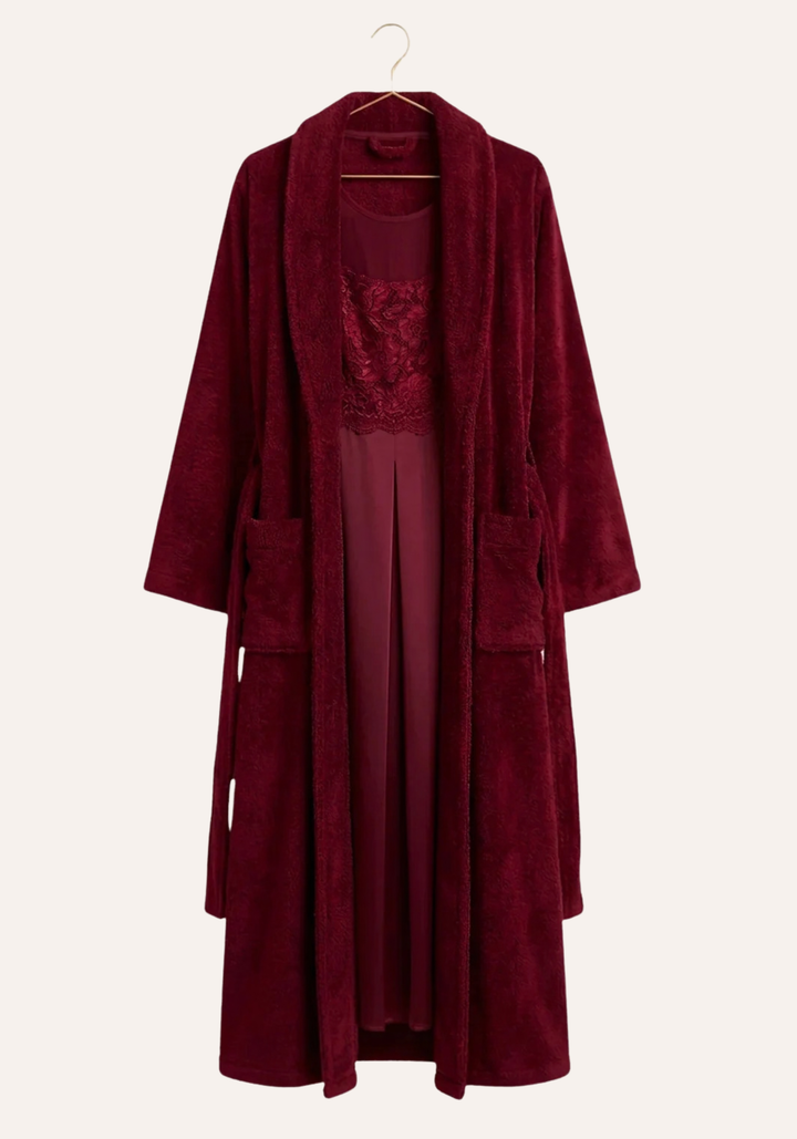 Maternal Long Robe Set