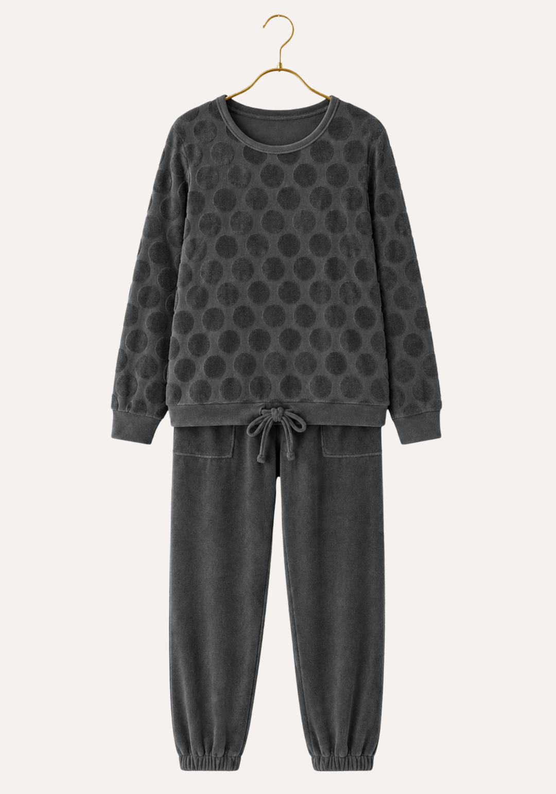 Jacquard Pajama Set