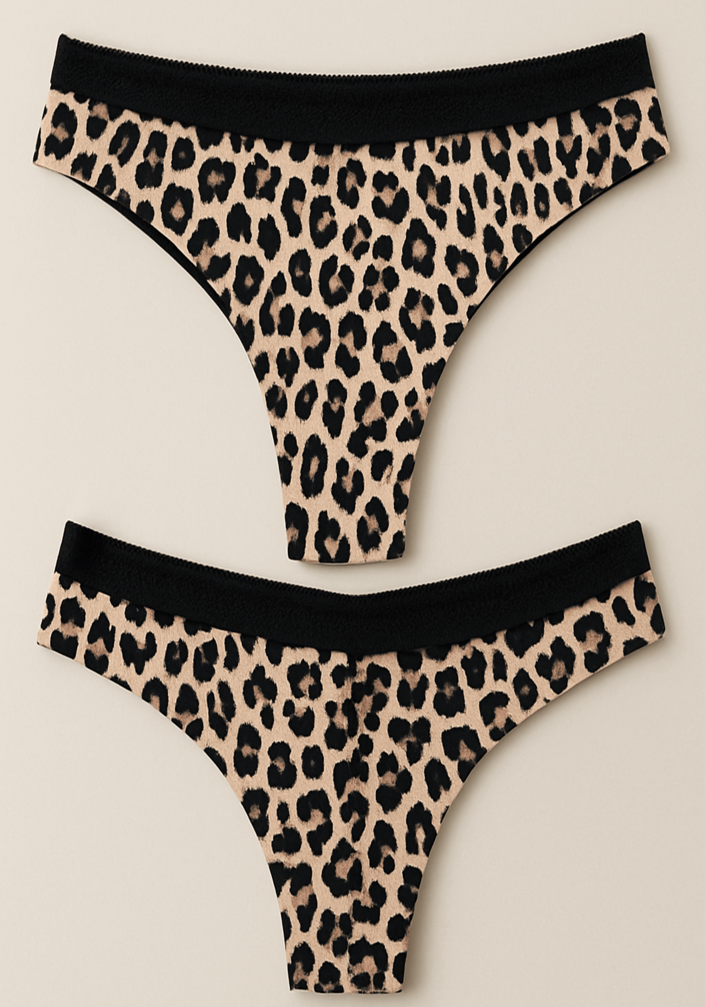 Hi Waist Wide Band Printed Bikinis