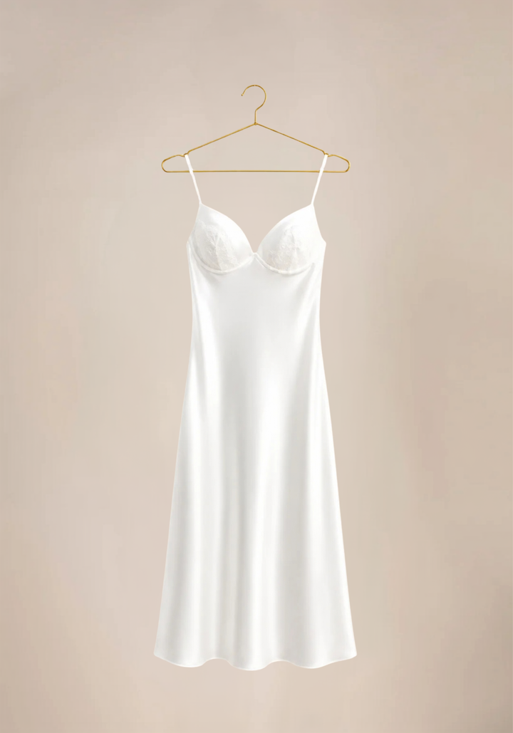 Set Of 6: Cami, Short, Top, Pant, Long Nighty, Long Lace Robe