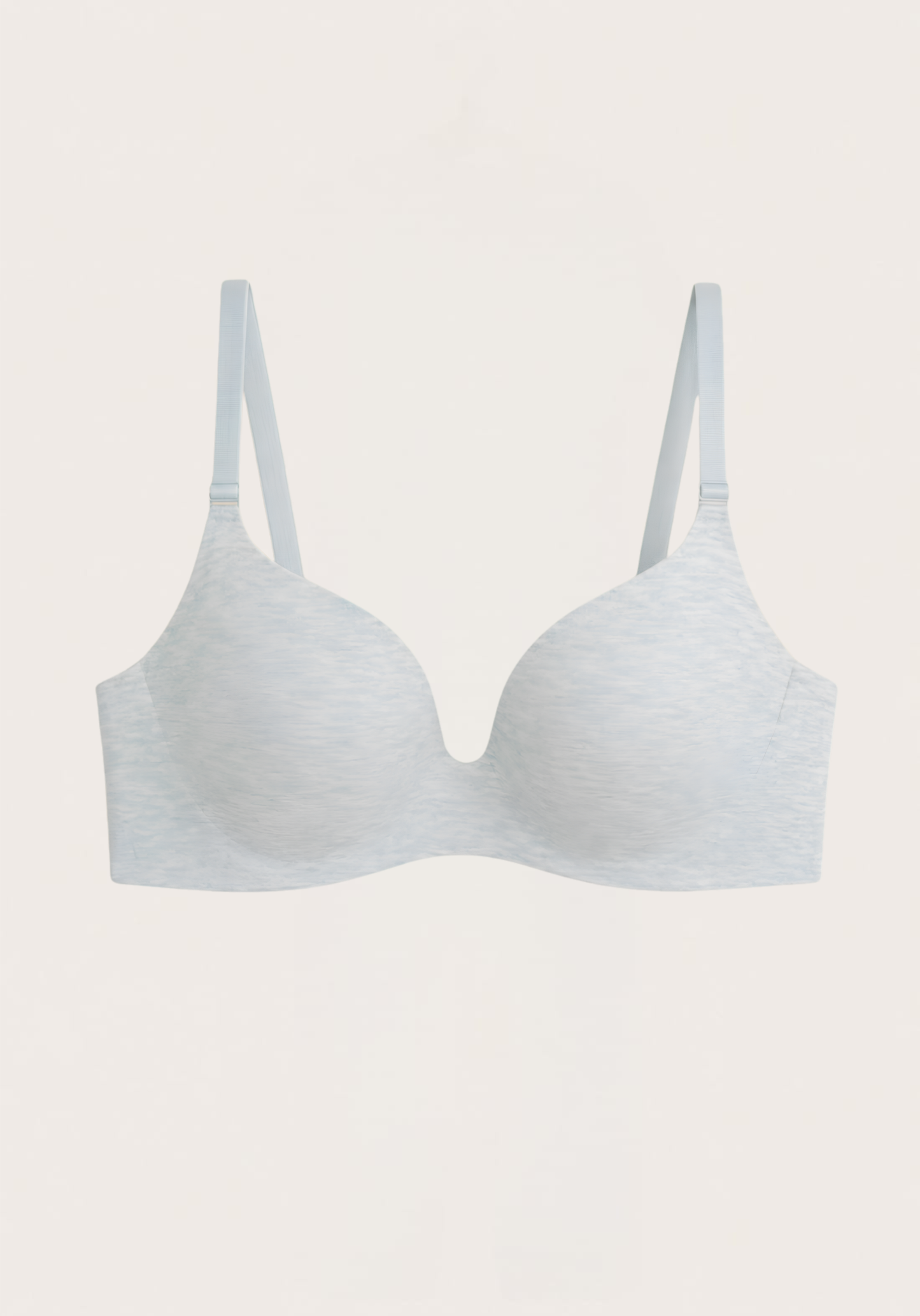 Hollow Combed Melange Bra