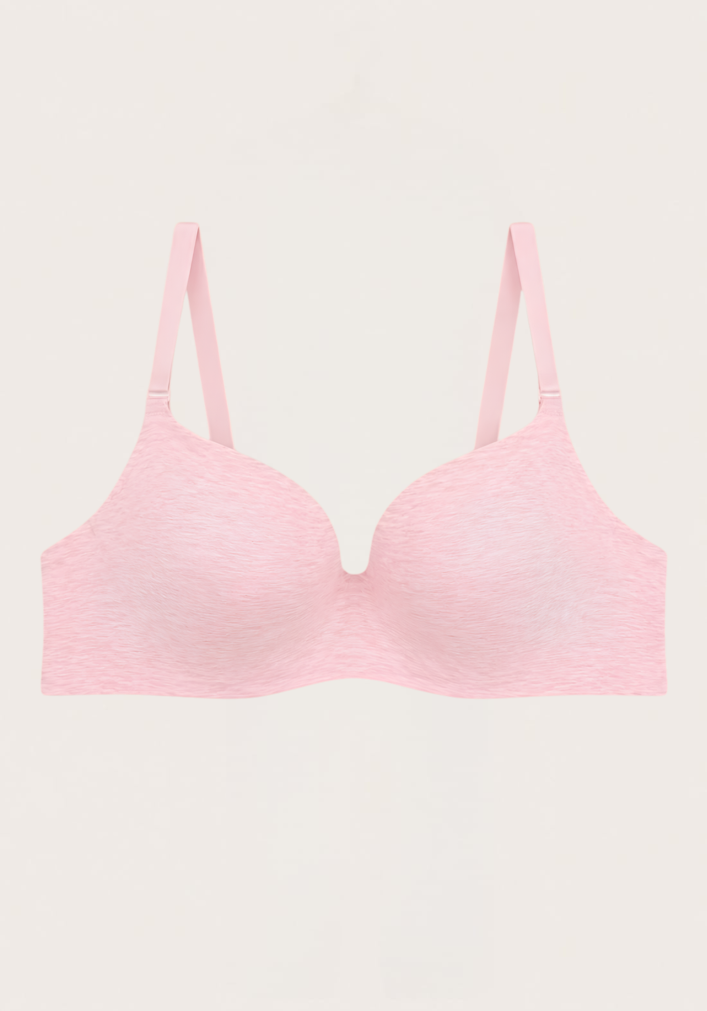 Hollow Combed Melange Bra
