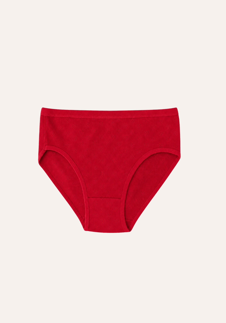 Heart Pattern Rib Bikinis