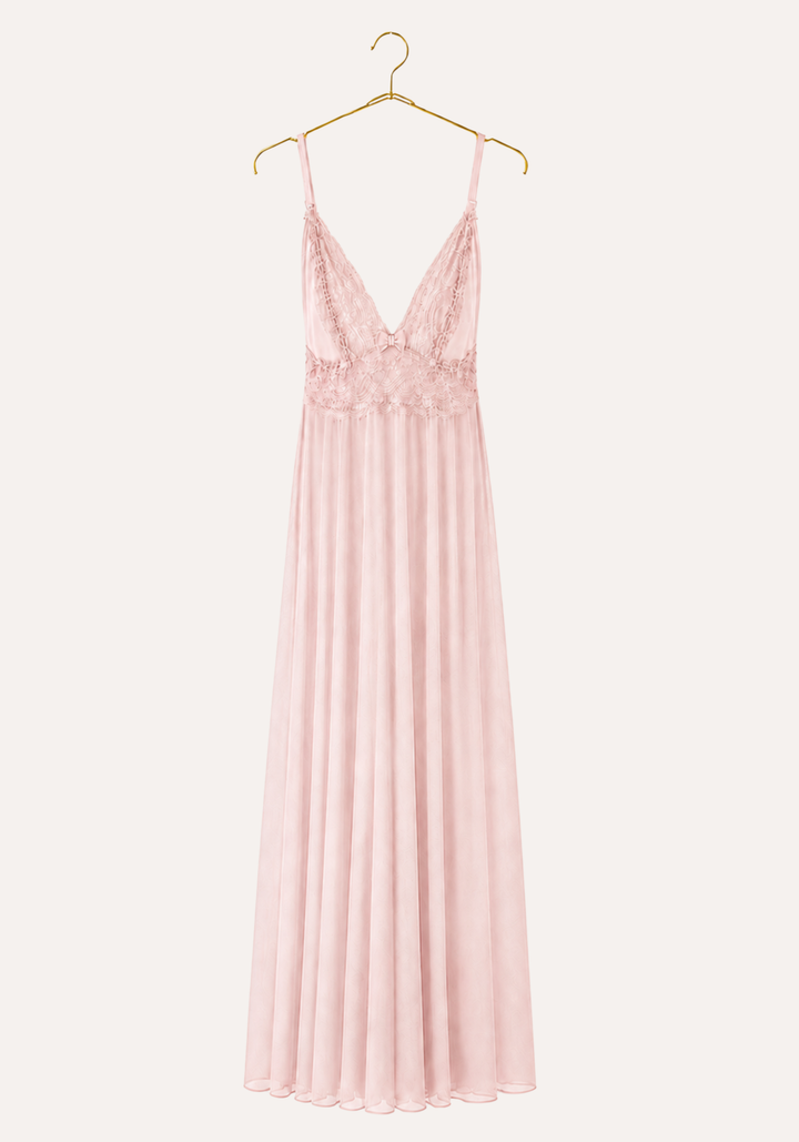 Toulle Long Nighty