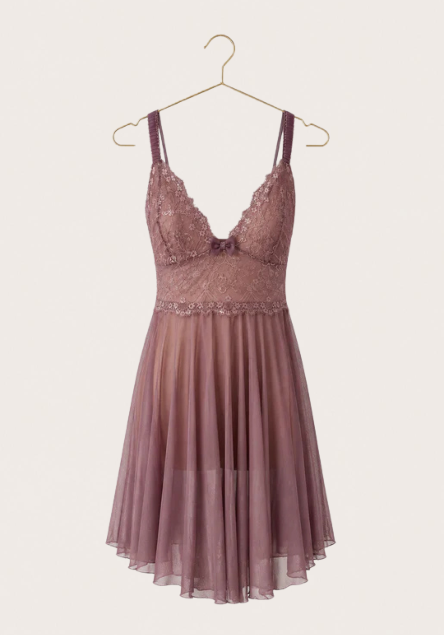 Toulle Babydoll Padded Cups