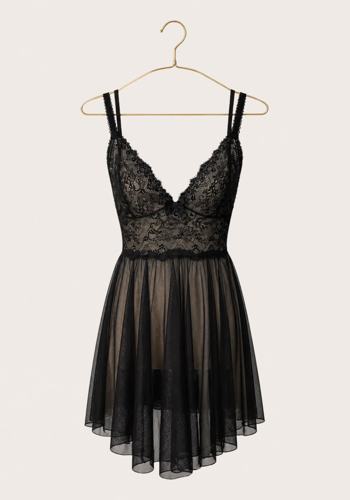Toulle Babydoll Padded Cups