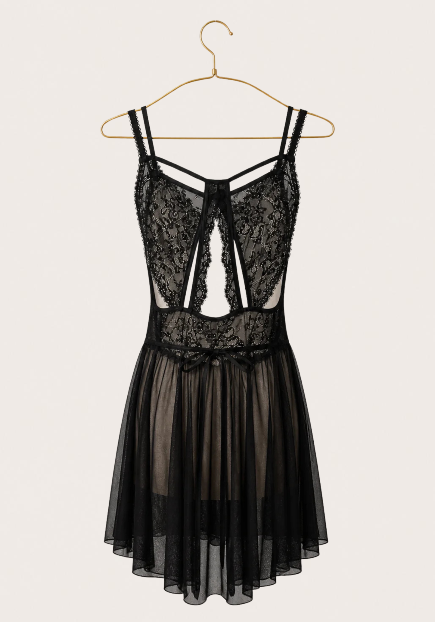 Toulle Babydoll Padded Cups