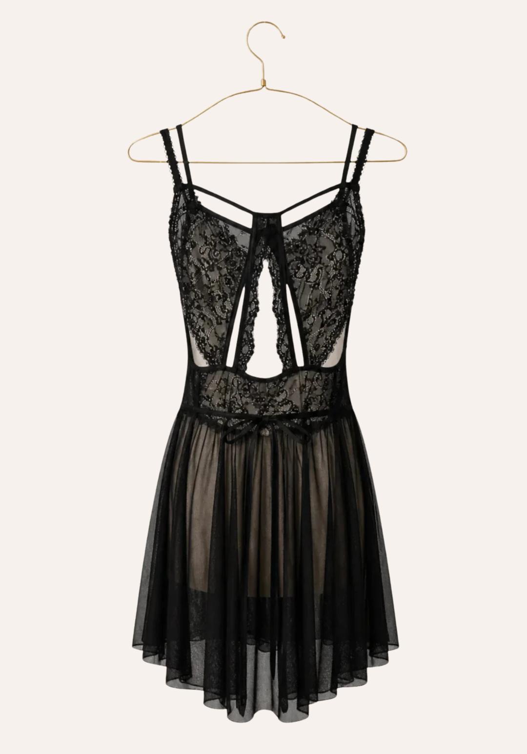 Toulle Babydoll Padded Cups