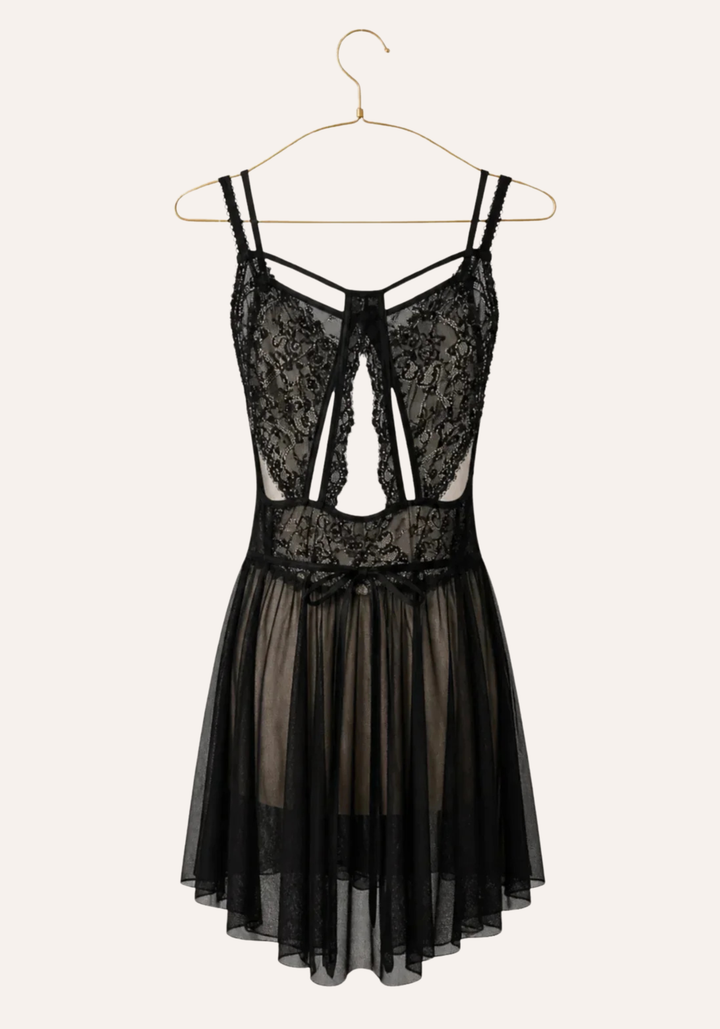 Toulle Babydoll Padded Cups