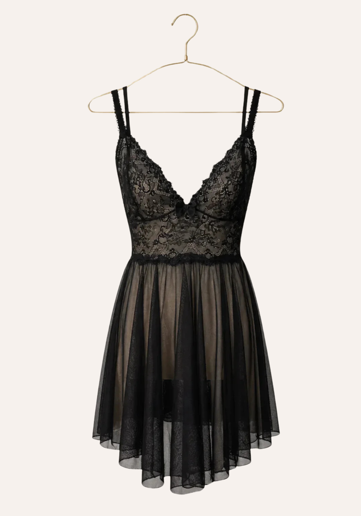 Toulle Babydoll Padded Cups
