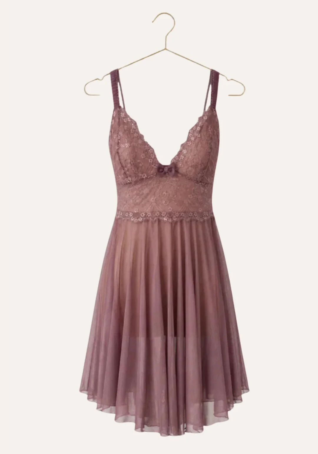 Toulle Babydoll Padded Cups
