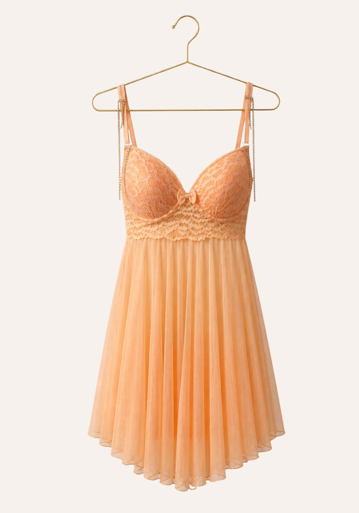 Toulle Babydoll Padded Cups