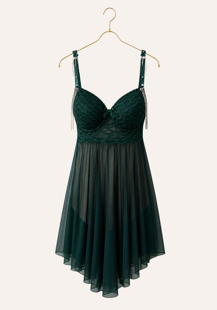 Toulle Babydoll Padded Cups