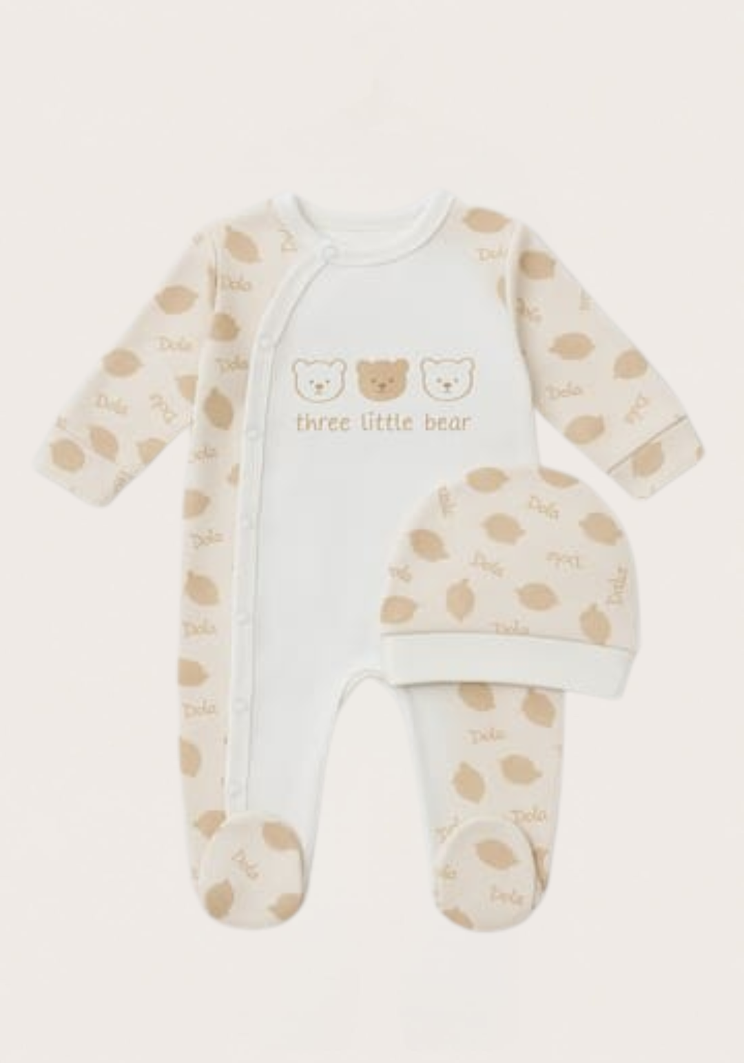 Baby Set Of 2: Romper, Cap