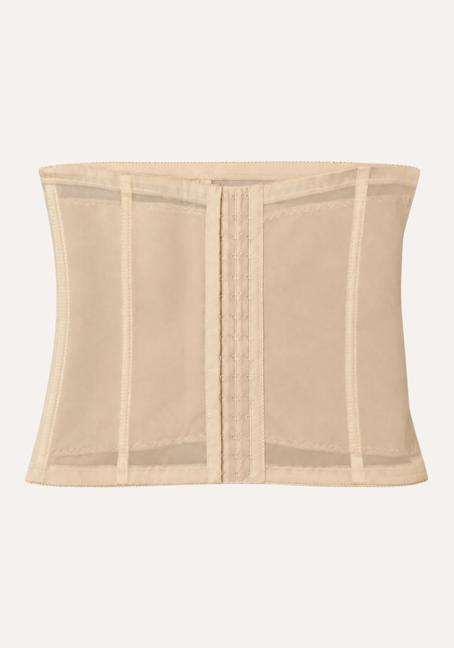 Corset: Hourglass Waist Shaper With Multi-Level Hooks For Tight Compression