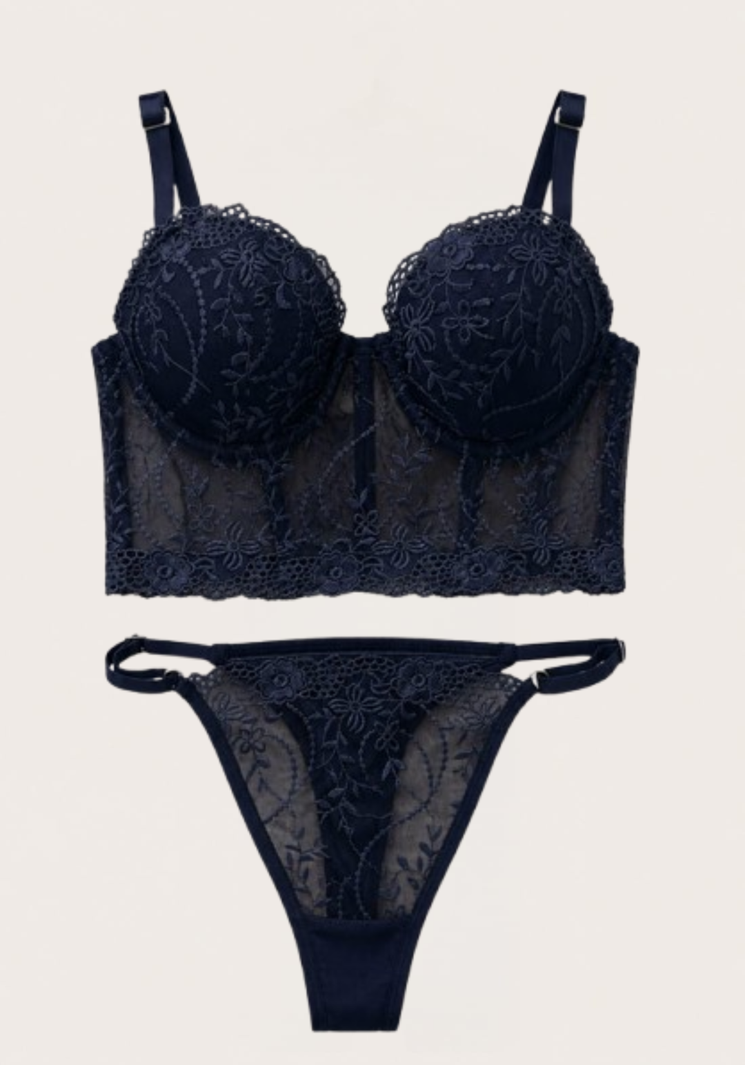 Bridal Bustier Set
