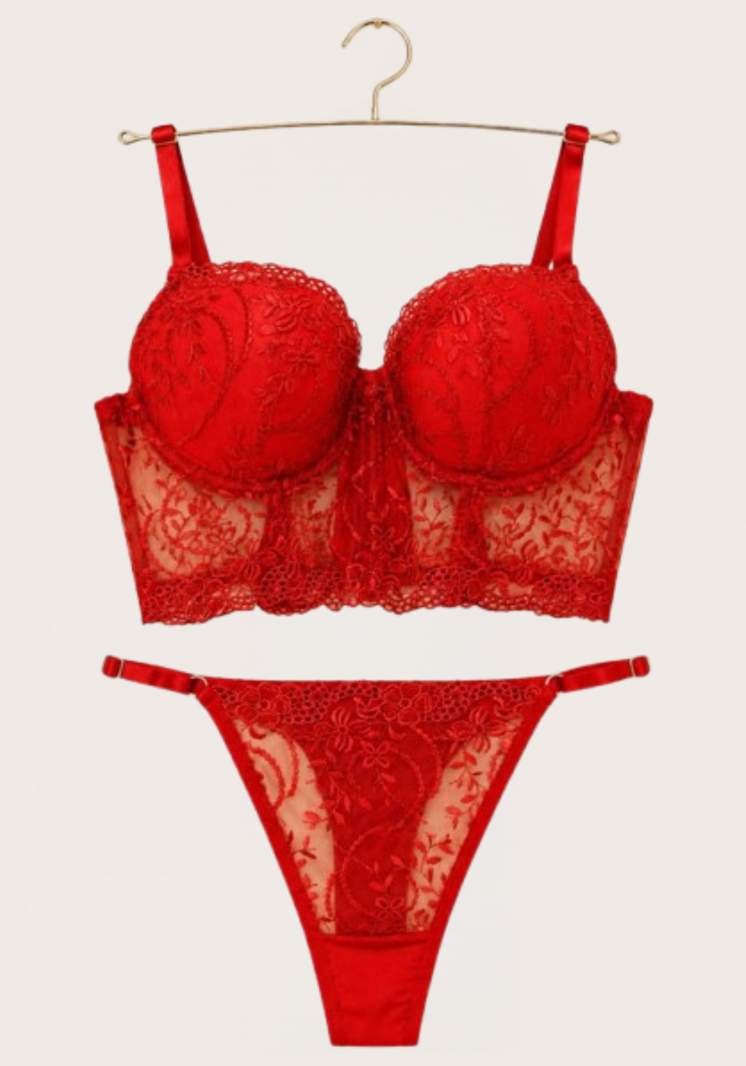 Bridal Bustier Set