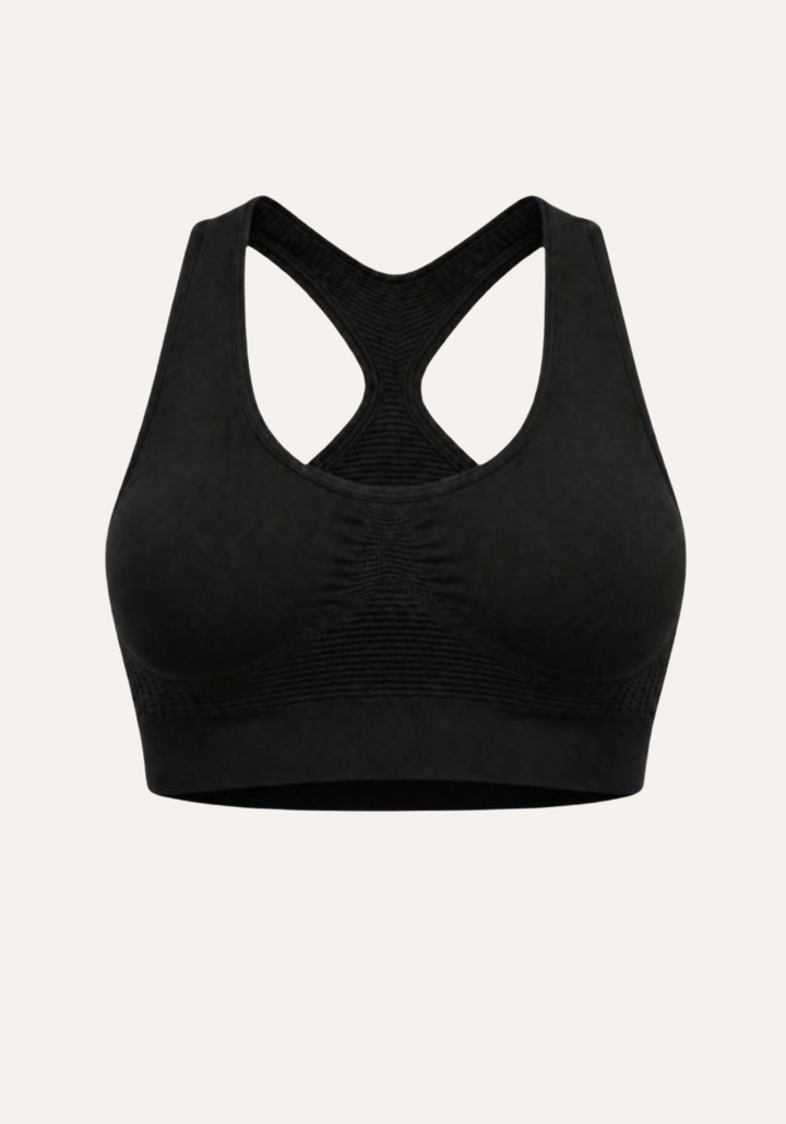 Wide Shoulder Strap Sports Bra Shaper